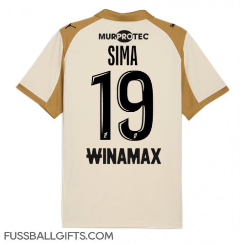 RC Lens Abdallah Sima #19 Fußballbekleidung 3rd trikot 2025-26 Kurzarm RC Lens Abdallah Sima #19 Fußballbekleidung 3rd trikot 2025-26 Kurzarm